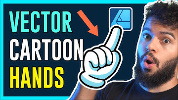 Vector Illustration: Creating a Cartoon Hand in Affinity Designer