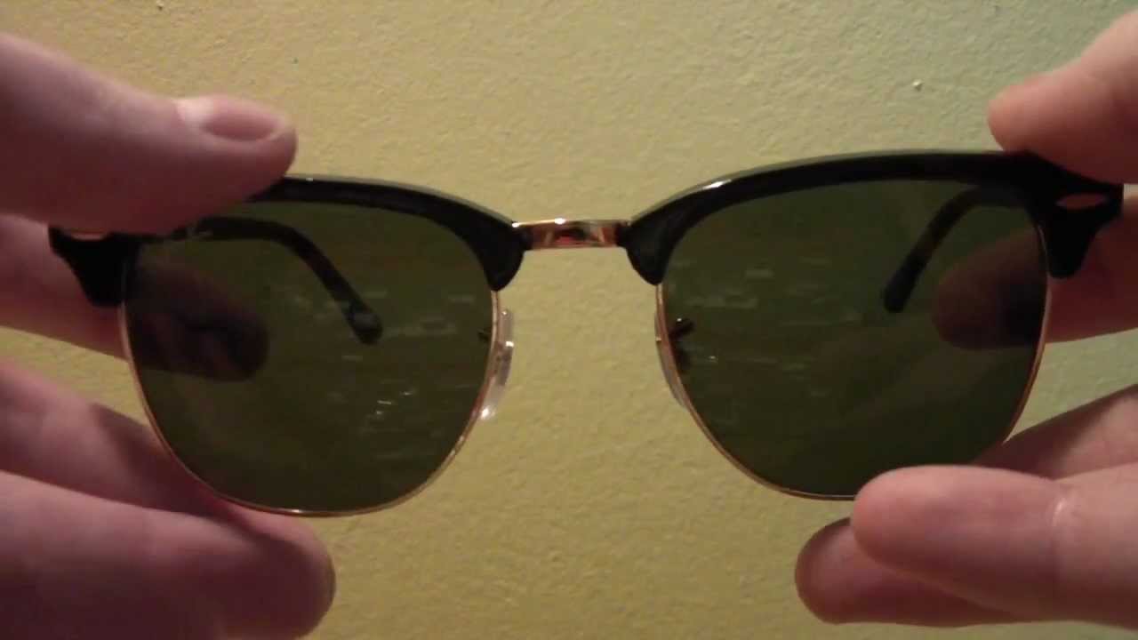 ray ban clubmaster made in italy