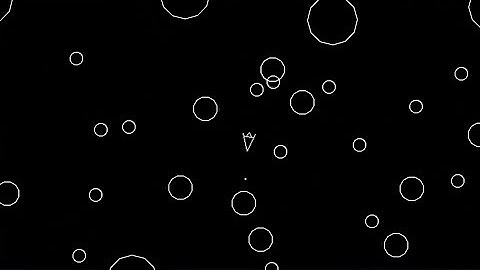 AI learns to play Asteroids