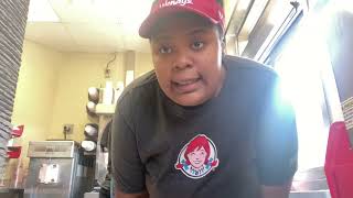 COME TO WORK WITH ME||working at Wendy’s 🍟