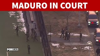 Nicolás Maduro and wife in court to face arraignment