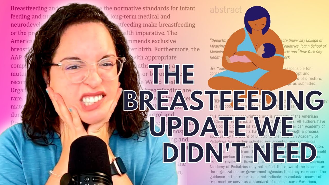 AAP Now Breastfeeding Until 2 The Needless Parent Shaming