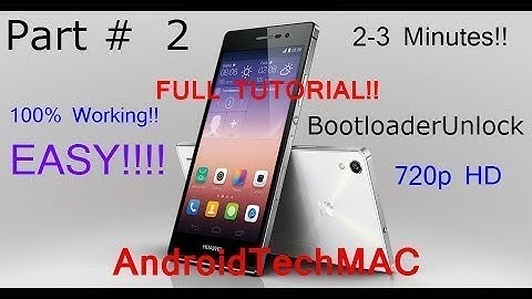 How to Unlock [Any] Huawei Ascend Y300 Bootloader [Easy Way] In 3 Minutes