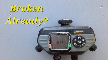 Melnor 4-Zone Digital Water Timer (1 Year Update)