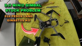 DJI MINI2 GIMBAL STUCK PROBLEM DIY