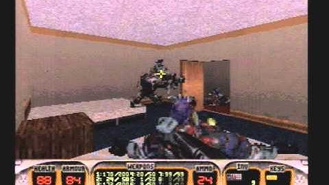 Duke Nukem (PS1) E4 L3: Gates Motel (Come Get Some / All Secrets Found)
