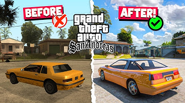 GTA San Andreas 2024 Best *ENB GRAPHICS * Mod 😍 For Low End PC | 2 GB Ram No Graphics Card!