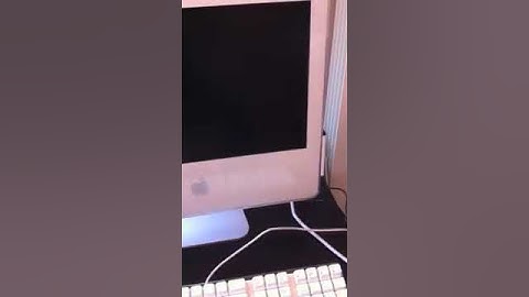 iMac g5 problem
