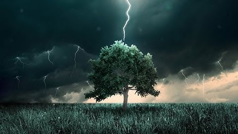 HOW TO THUNDER EFFECT IN ADOBE PHOTOSHOP