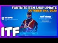 Fortnite Item Shop *FREE* EDIT STYLE! [October 31st, 2020] (Fortnite Battle Royale)