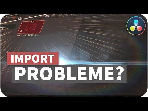 Import-Probleme? SO importierst