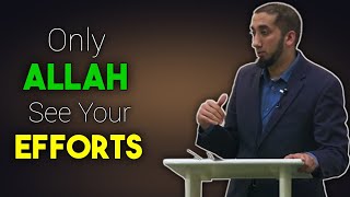 Finding the meaning of life and true happiness | A lecture that touches the soul|Nouman Ali Khan|