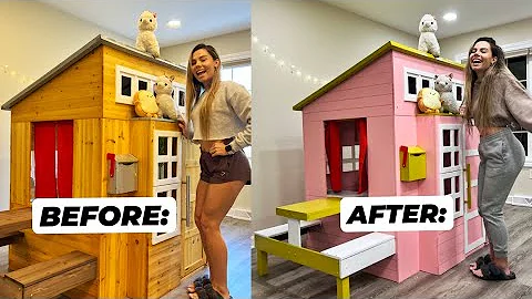 BUILDING MY LLAMAS A MANSION PART 2 !! | PAINTING ...