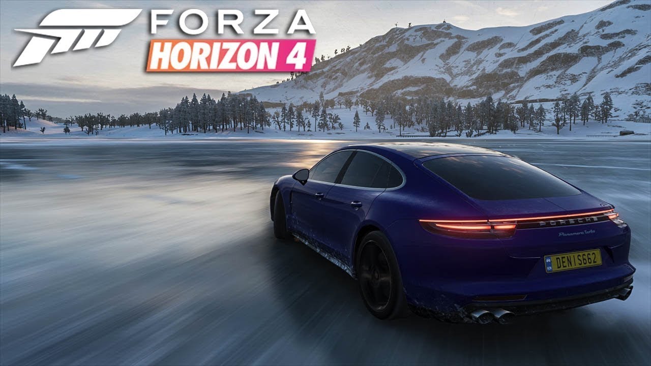 Открой forza horizon 4. Porsche Panamera Forza Horizon 4. Forza 5 Panamera. Forza Horizon 4 обложка. Forza Horizon 4 Skoda.