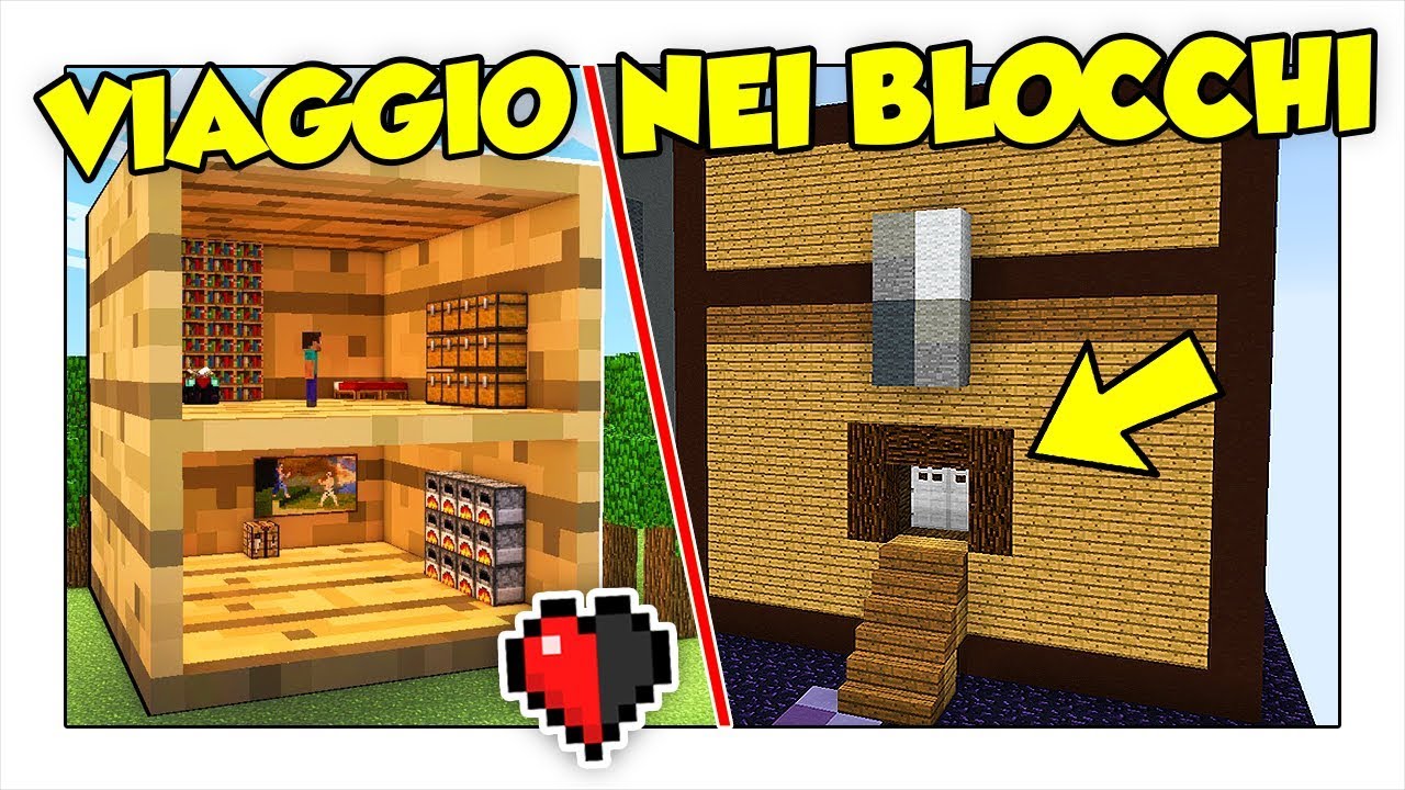 VIAGGIO DENTRO I BLOCCHI DI MINECRAFT ITA! YouTube VIAGGIO DENTRO I BLOCCHI DI MINECRAFT ITA! YouTube