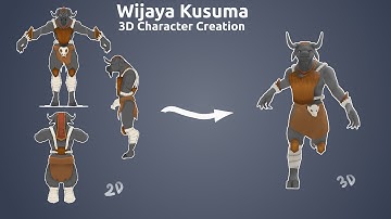 3D Game Character Creation Using Blender 