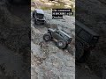 SCX24 JEEP JT GLADIATOR &amp; RCS24 WRANGLER RUBICON rock crawling some cool lines today 🤙🏻 #rccrawling