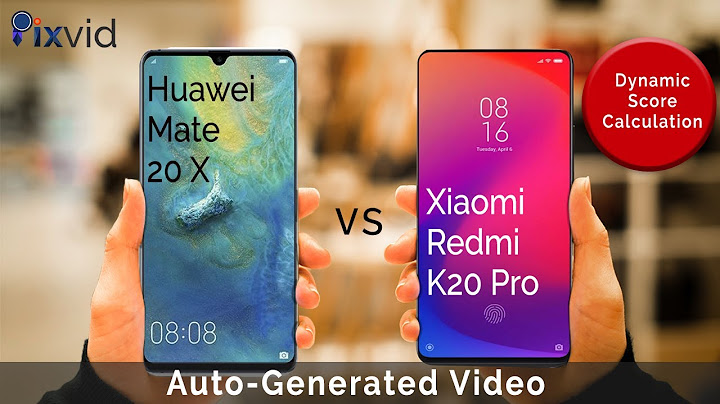 So sánh redmi k20 pro với huawei mate 20 pro