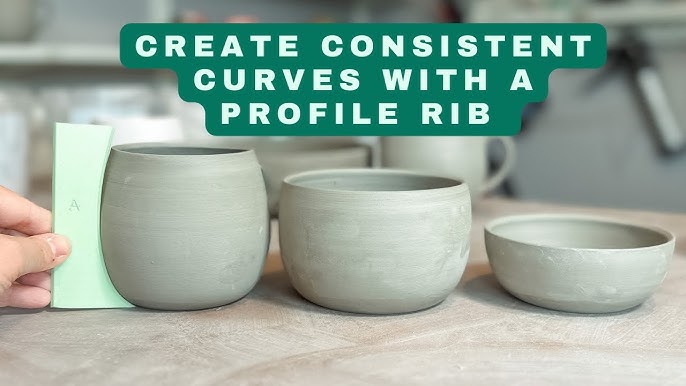 OUTPOST POTTERY Ultimate Profile Rib Bundle: Throw Like a Pro