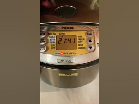 Zojirushi NP-HCC18 Induction Rice Cooker #kitchen #rice #cooker - YouTube
