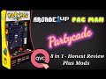 Arcade1up 8 in 1 Pac Man Partycade - QVC Exclusive Honest Review Plus Mods