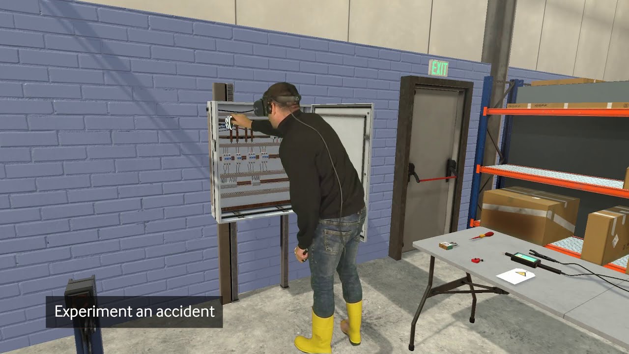 Training for LOTO (Lockout - Tagout) 🔒 through #VirtualReality | LudusGlobal