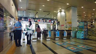 Quick Tour at Japan Railway Osaka Terminal on Saturday Morning★JR大阪駅