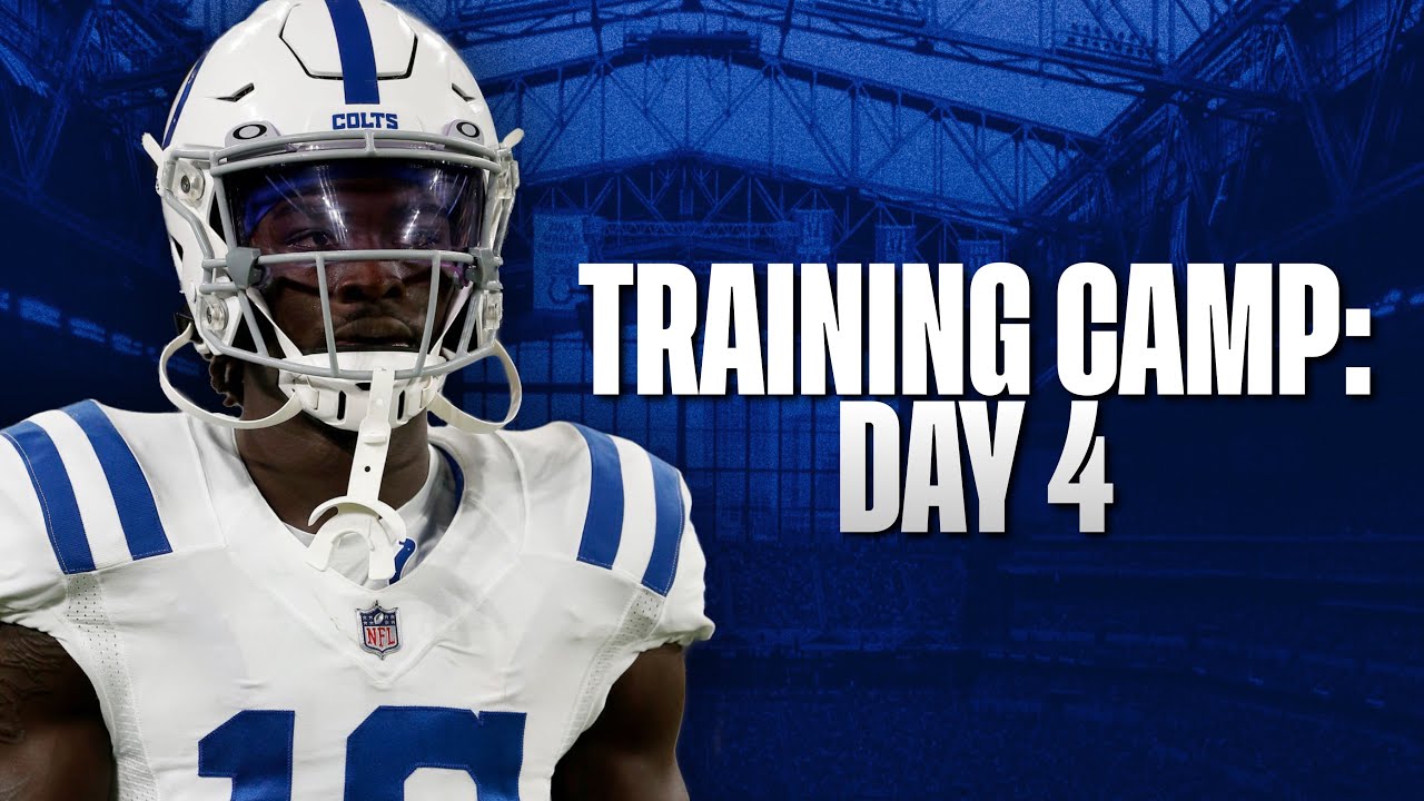 Indianapolis Colts 2022 Training Camp Recap Day 4 YouTube