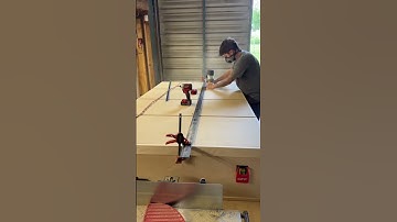 Part 1 of 2 creating T track for my workbench! #tipsandtricks #woodworking #wood #hardwood