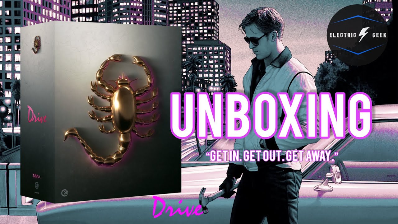 DRIVE 4K UNBOXING | LIMITED EDITION SET FROM SECOND SIGHT FILMS