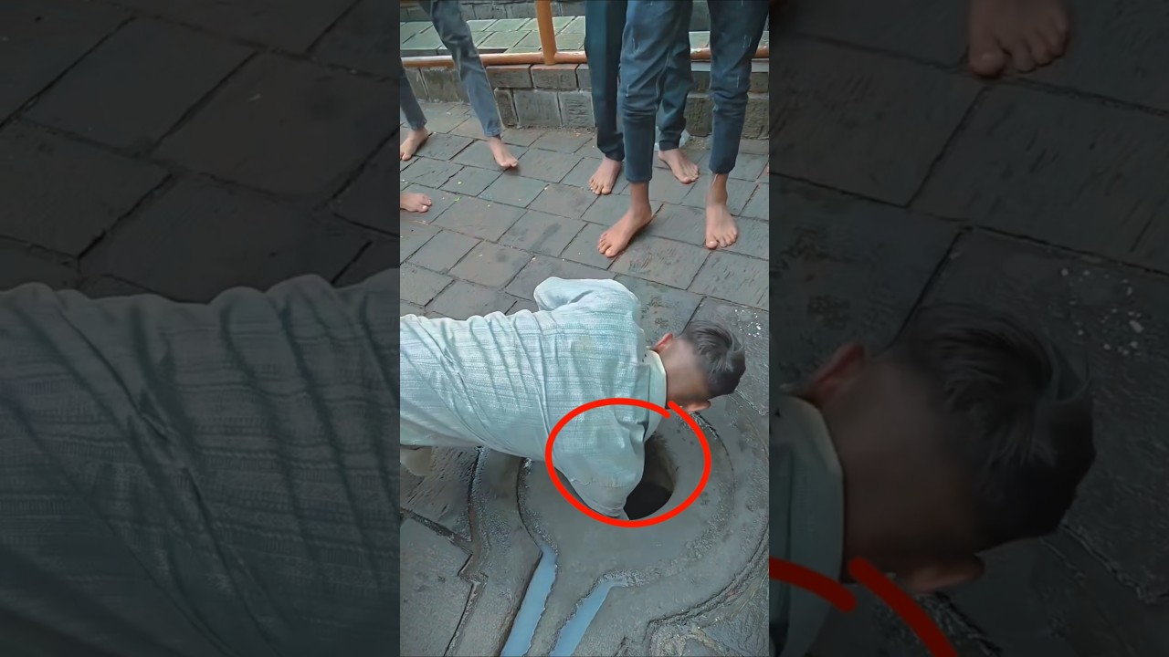 रहस्यमयी छेद वाला प्राचीन शिवलिंग 😲🔱 | The Ancient Shivling with a Hidden Mystery #shortsvideo