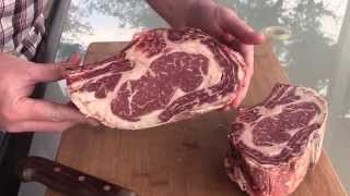 HowTo Dry Age Beef at Home  42 Day Aged Ribeye