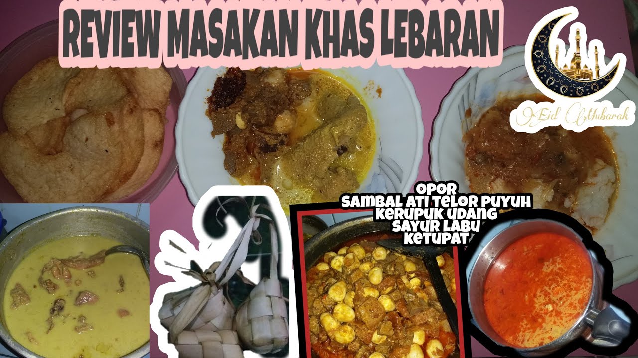 REVIEW MASAKAN KHAS LEBARAN ♥️ 