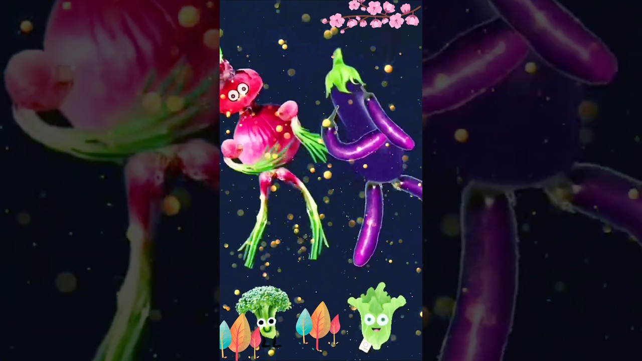 Vegetable dance 😀😀 