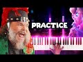 Peaches but it&#39;s Practice Practice Practice