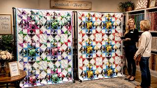 You Have Fabric Scraps! Create These Stunning Quilt Patchwork Block Yet Incredibly Simple To Do
