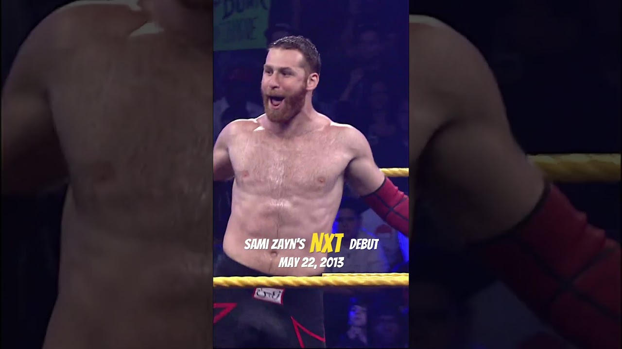 What a ways we've come since Sami Zayn's NXT debut✨