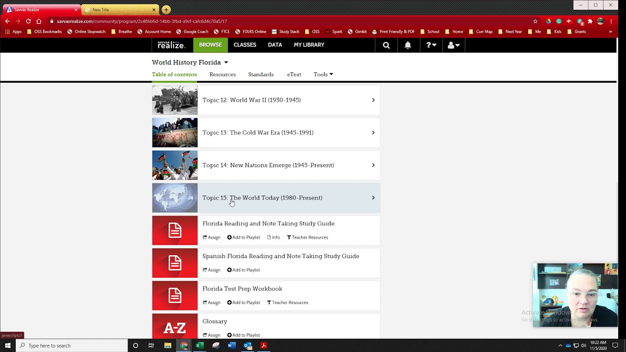 World History Textbook Website 
