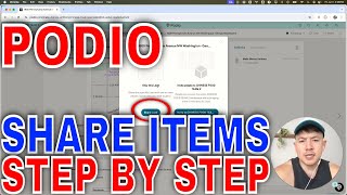 ✅  How To Share Items From Podio🔴