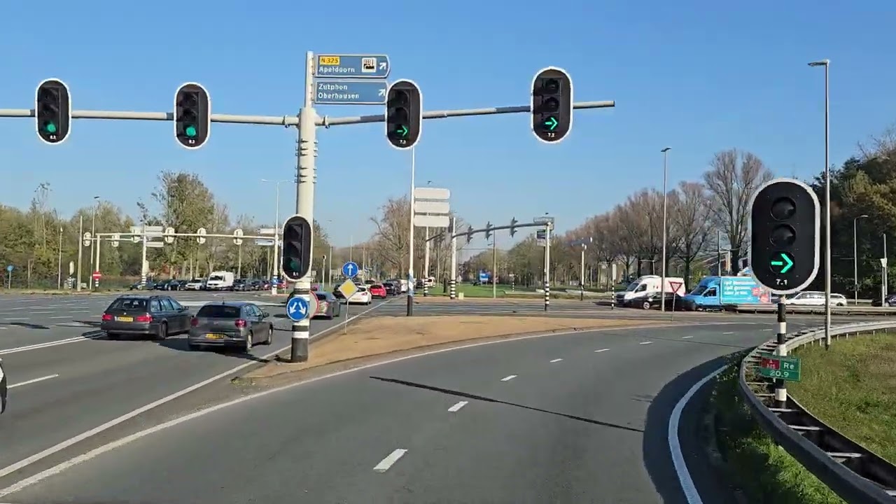 318 4K POV Real Truck Driving MAN TGX 520 Netherlands Oosterhout to Deutschland Border