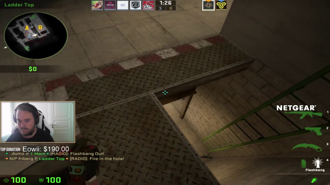 Friberg with really nice pop-flash