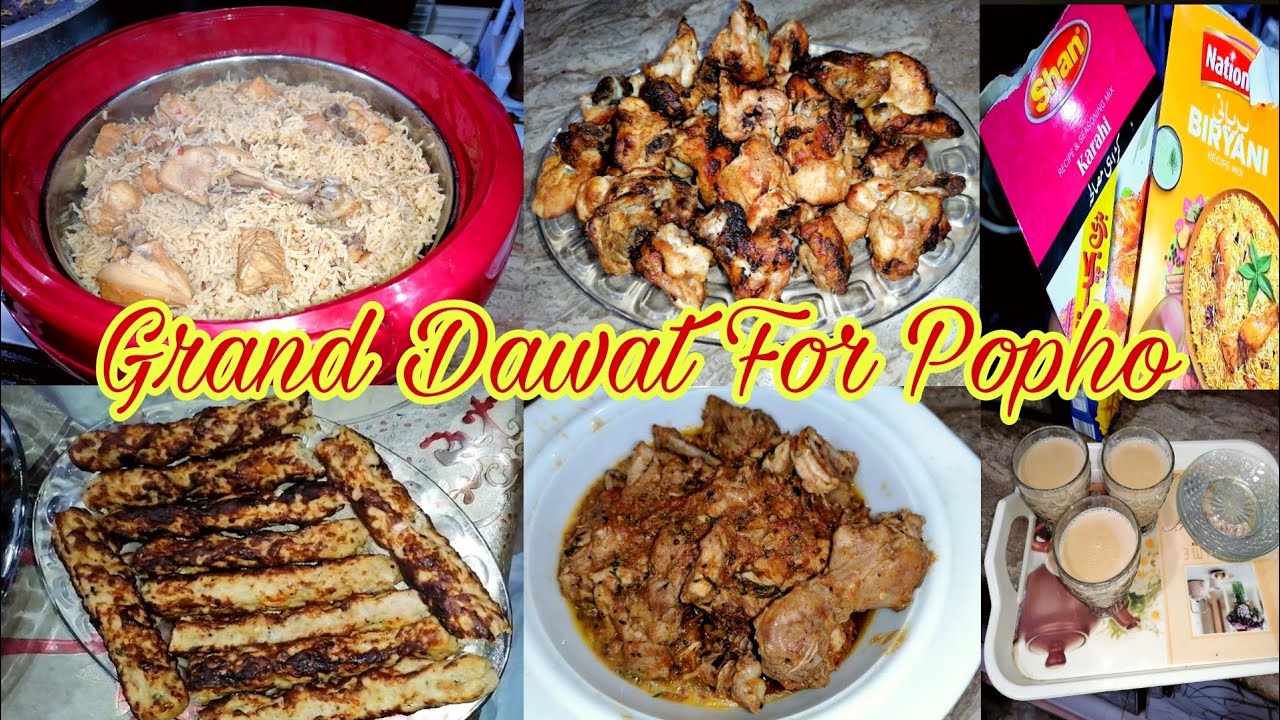 Popho Kafi Time Baad Ghar Ai- Hum Ne Ki Popho Ki Special Dawat - YouTube