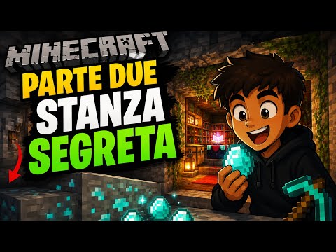 PARTE 2 della STANZA SEGRETA su MINECRAFT e TROVO…