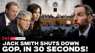 LIVE: Jack Smith SHUTS DOWN GOP Senator in 30 Seconds | John Kennedy, Trump Probe & Senate Hearing