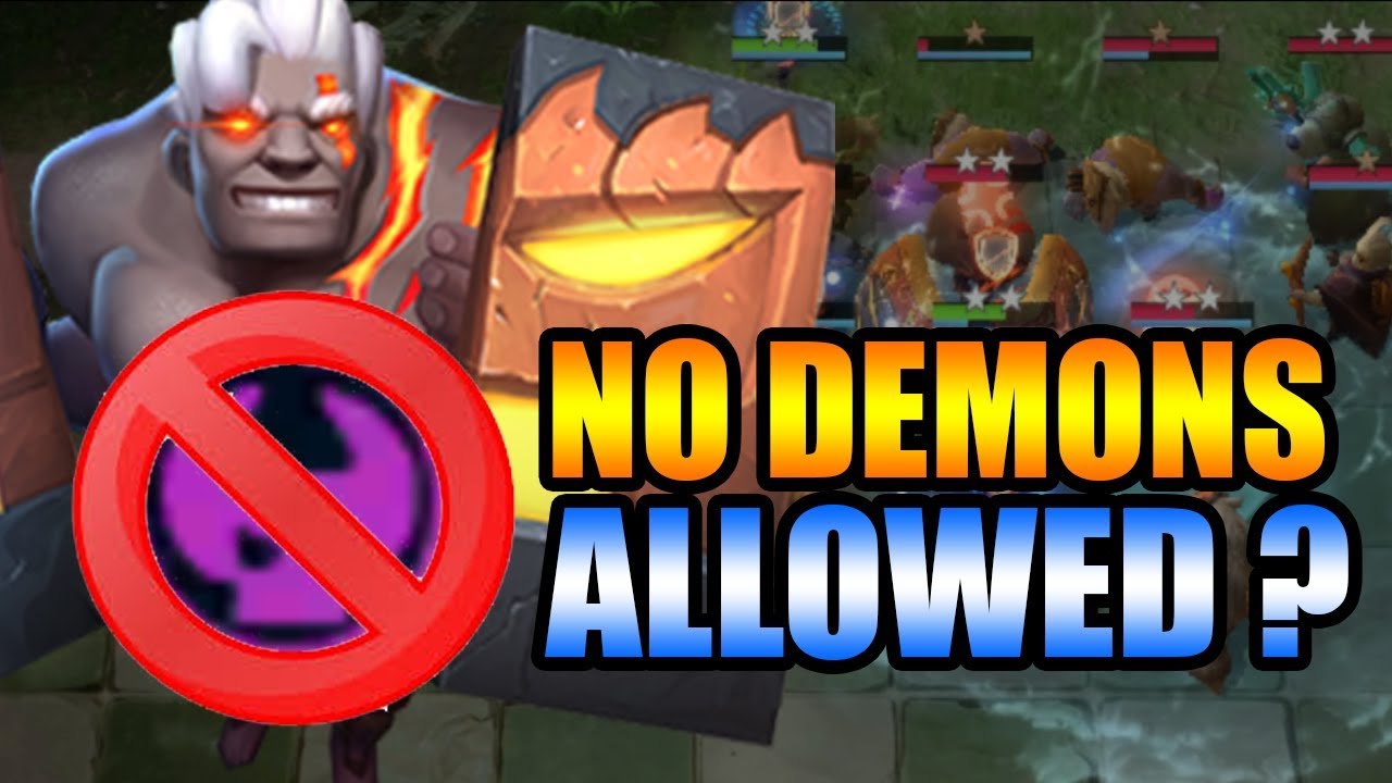 DEMONS IN DIVINITY COMPOSITION | Guide | Auto Chess Mobile