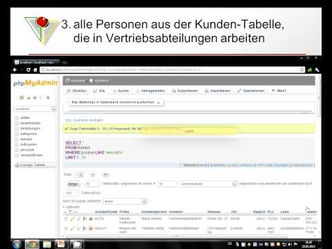 02 SELECT mit WHERE und LIKE