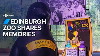 Edinburgh Zoo takes a trip down memory lane