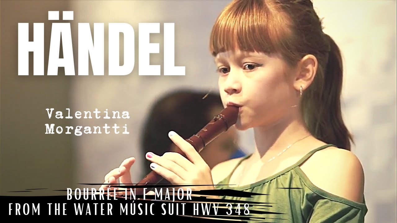 Handel 🎜 'Water Music' Recorder, Flute, Flauta Doce Suzuki Method