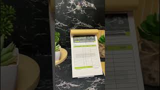 Nota Custom untuk bengkel #onlineshop #notacustom