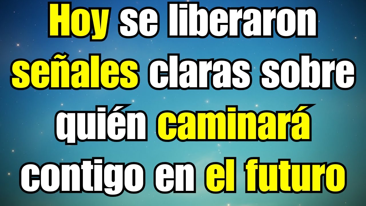 Hoy se liberaron señales claras sobre quién caminará contigo en el futuro
